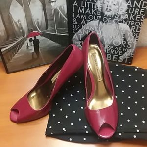 Cute Red Heels, size 9